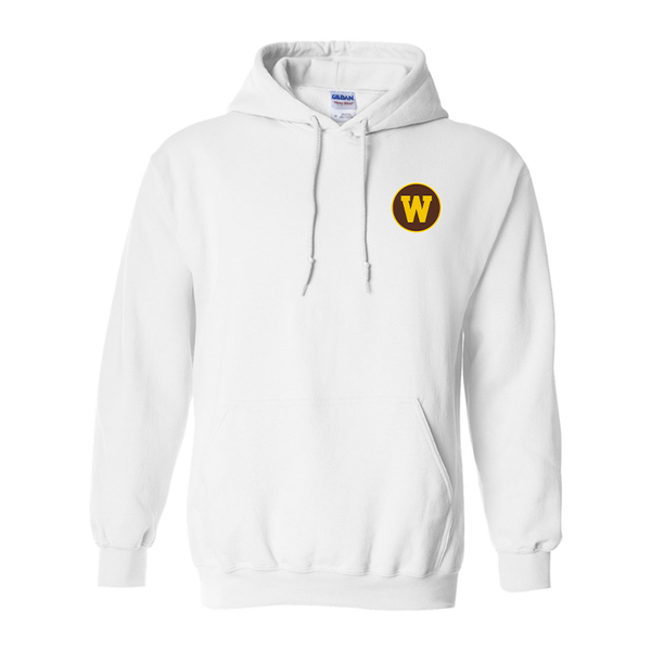 Men's Western Michigan Broncos Gildan  Heavy Blend Hooded Sweatshirt