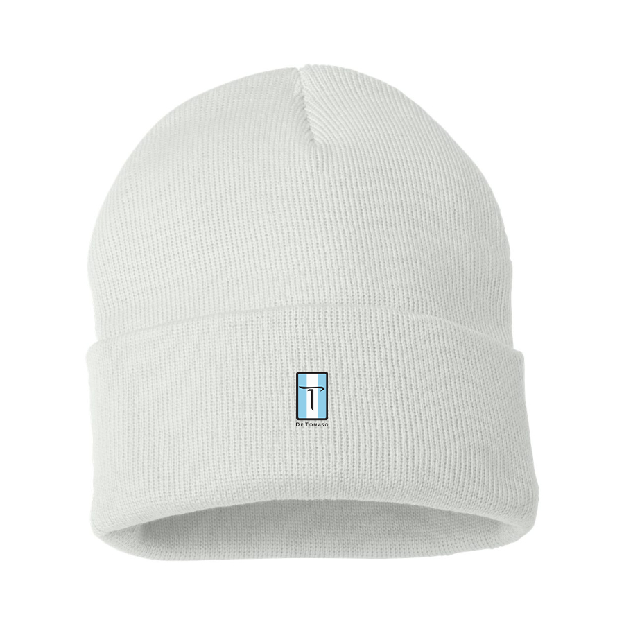 De Tomaso Logo Beanie Hat