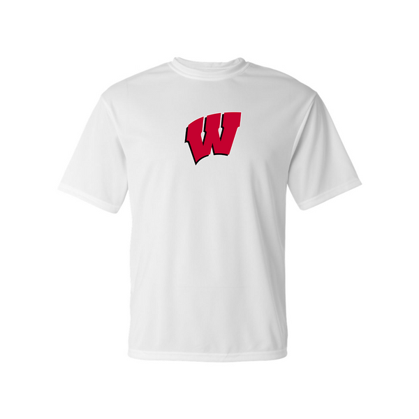Men's  Wisconsin Badgers Polyester T-Shirt