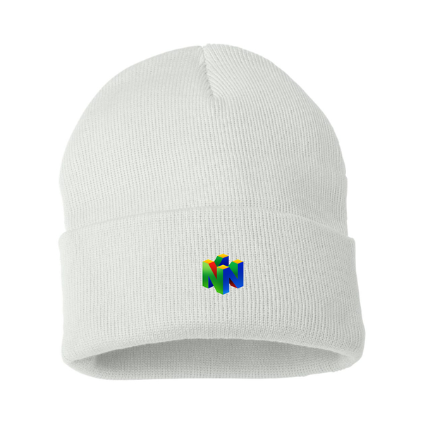 Nintendo N64  Logo Beanie Hat