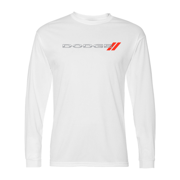 Men's  Dodge Car  Polyester Long Sleeve T-Shirt
