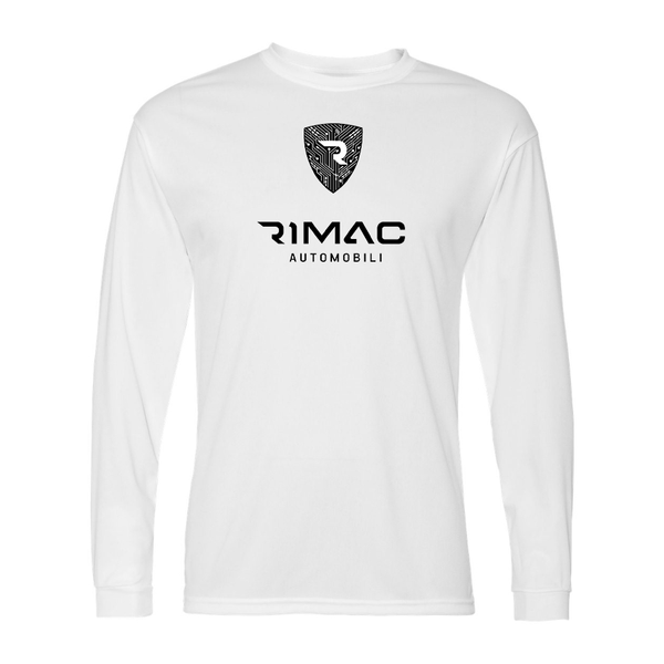 Men's Rimac Automobili Polyester Long Sleeve T-Shirt