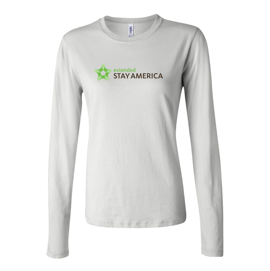 Women's Extended Stay America Long Sleeve T-Shirt