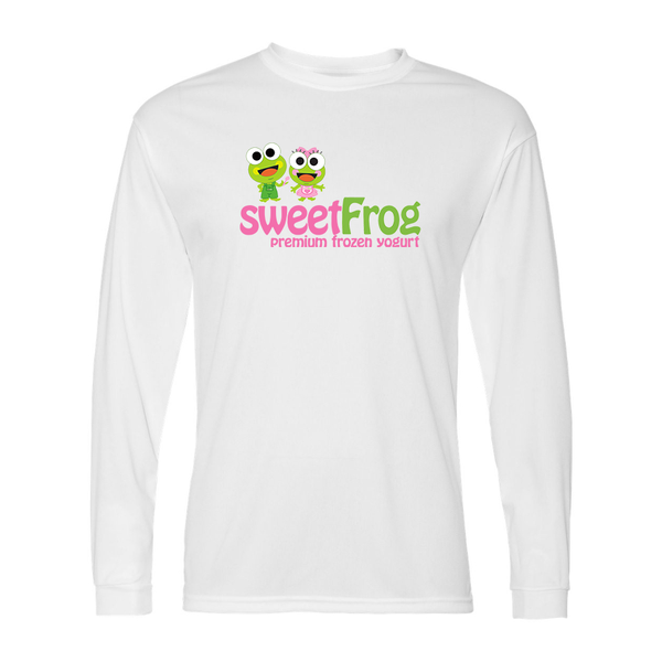 Men's SweetFrog Frozen Yogurt Polyester Long Sleeve T-Shirt