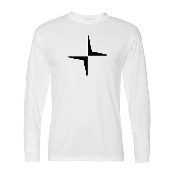 Men's Polestar Eletric Car Polyester Long Sleeve T-Shirt