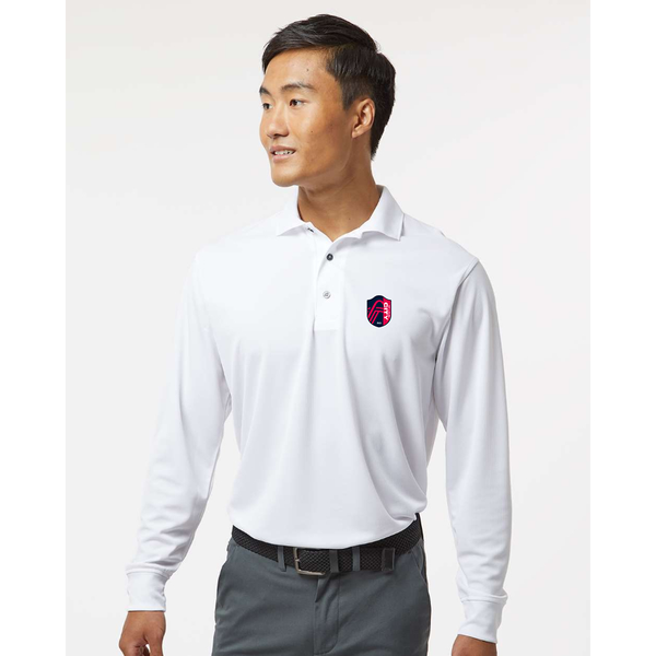 Men's St. Louis City Soccer Paragon Prescott Long Sleeve Polo