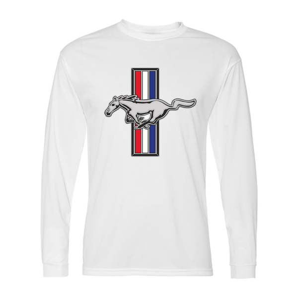 Men's Mustang Polyester Long Sleeve T-Shirt