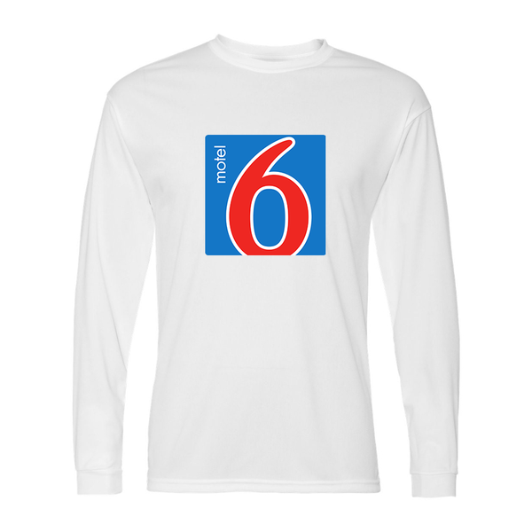 Men's Motel 6 Polyester Long Sleeve T-Shirt