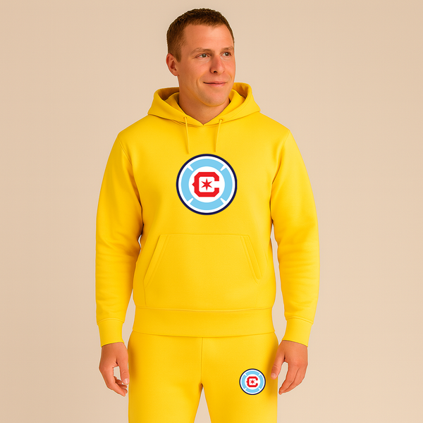 Men's Chicago Fire Soccer Hoodie Joggers Set