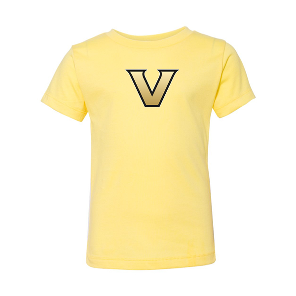 Vanderbilt Commodores BELLA  CANVAS Toddler Jersey Tee