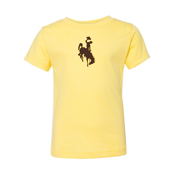 Wyoming Cowboys BELLA  CANVAS Toddler Jersey Tee