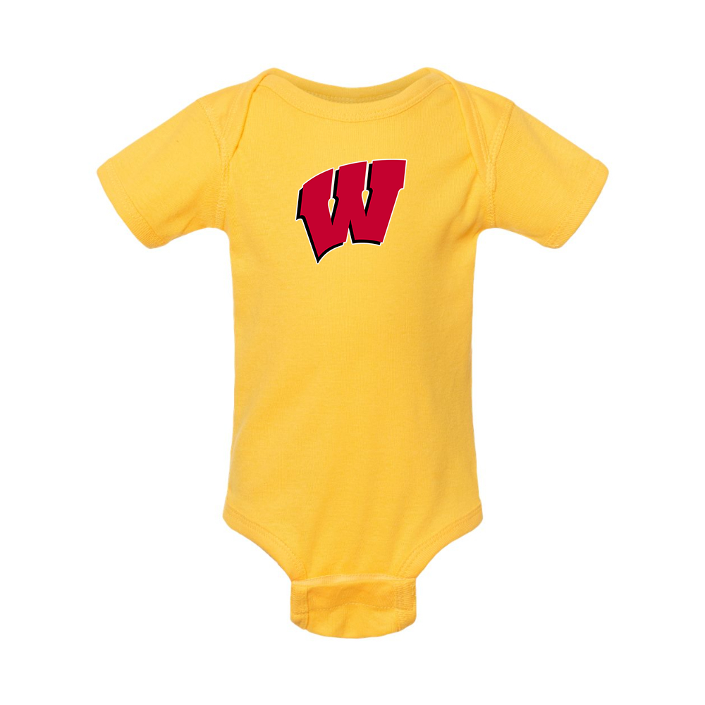 Wisconsin Badgers Baby Romper Onesie