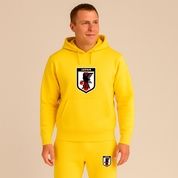 Men's Japan National Soccer Team Hoodie Joggers Set