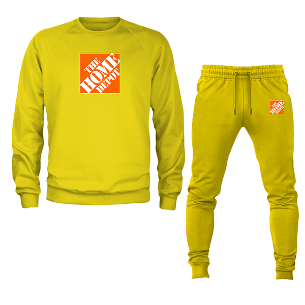 Men's The Home Depot Crewneck Sweatshirt Joggers Suit
