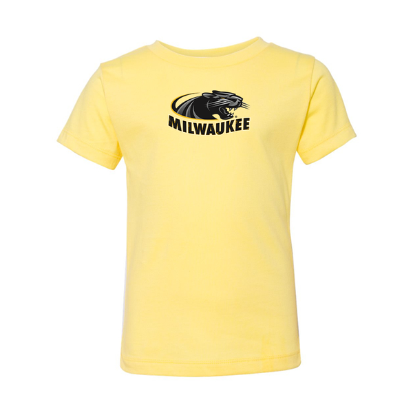 Wisconsin Milwaukee Panthers BELLA  CANVAS Toddler Jersey Tee