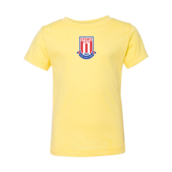 Stoke City Soccer  BELLA  CANVAS Toddler Jersey Tee