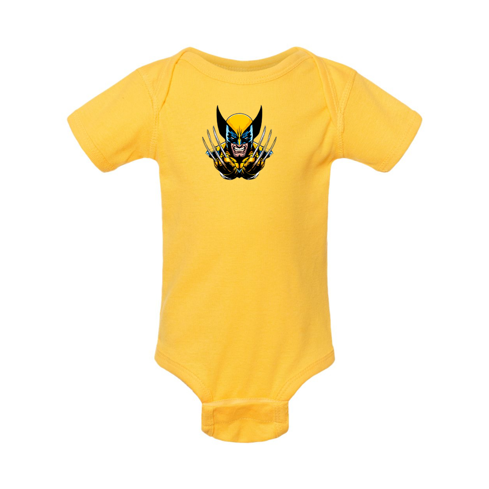 Wolverine 2025 Art   Baby Romper Onesie