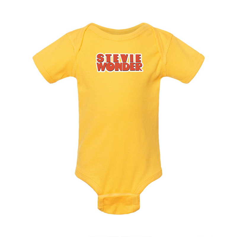stevie wonder Baby Romper Onesie