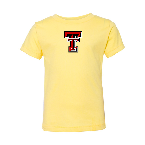 Texas Tech Red Raiders  BELLA  CANVAS Toddler Jersey Tee