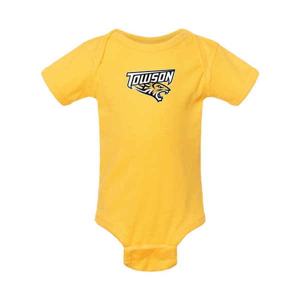 Towson Tigers Rabbit Skins Infant Baby Rib Bodysuit