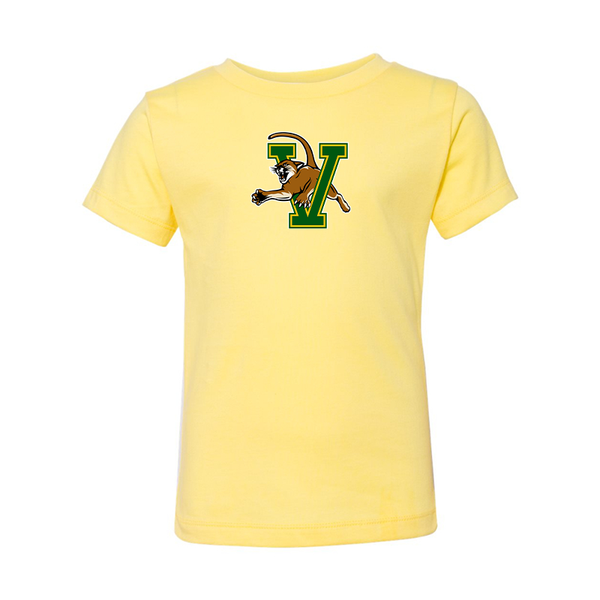 Vermont Catamounts BELLA  CANVAS Toddler Jersey Tee