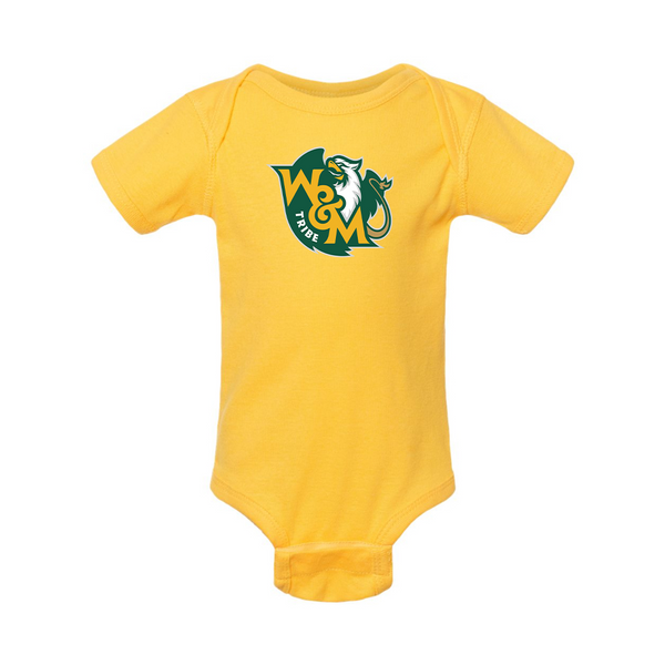 William and Mary Tribe  Rabbit Skins Infant Baby Rib Bodysuit
