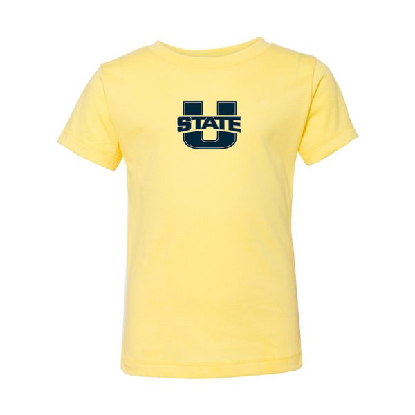 Utah State Aggies BELLA  CANVAS Toddler Jersey Tee