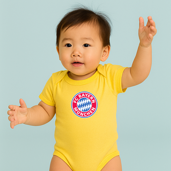 Baby F.C. Bayern Munchen Soccer Romper Onesie