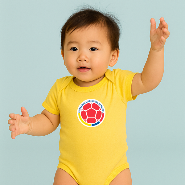 Colombia National Soccer Team Baby Romper Onesie