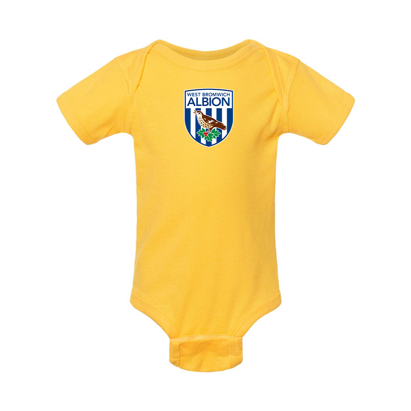 West Bromwich Albion Soccer  Baby Romper Onesie