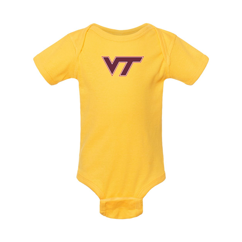 Virginia Tech Hokies  Baby Romper Onesie