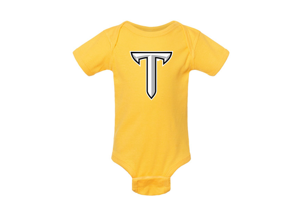 Troy Trojans Rabbit Skins Infant Baby Rib Bodysuit