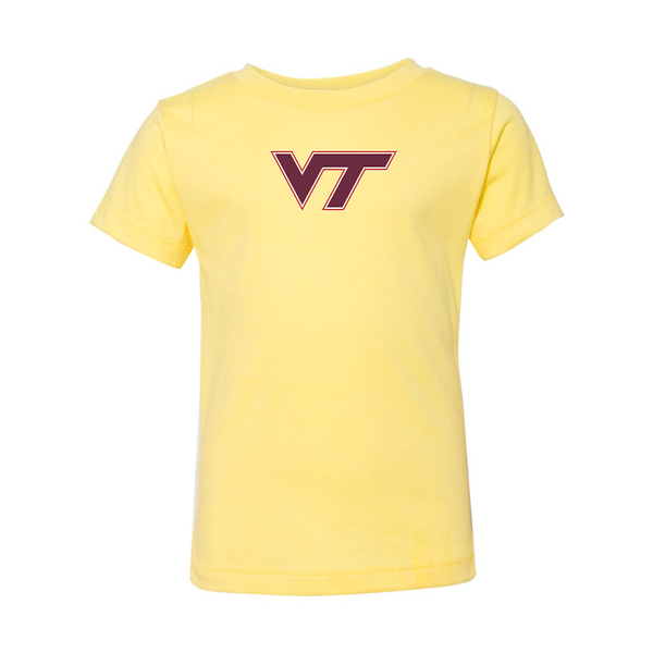 Virginia Tech Hokies BELLA  CANVAS Toddler Jersey Tee