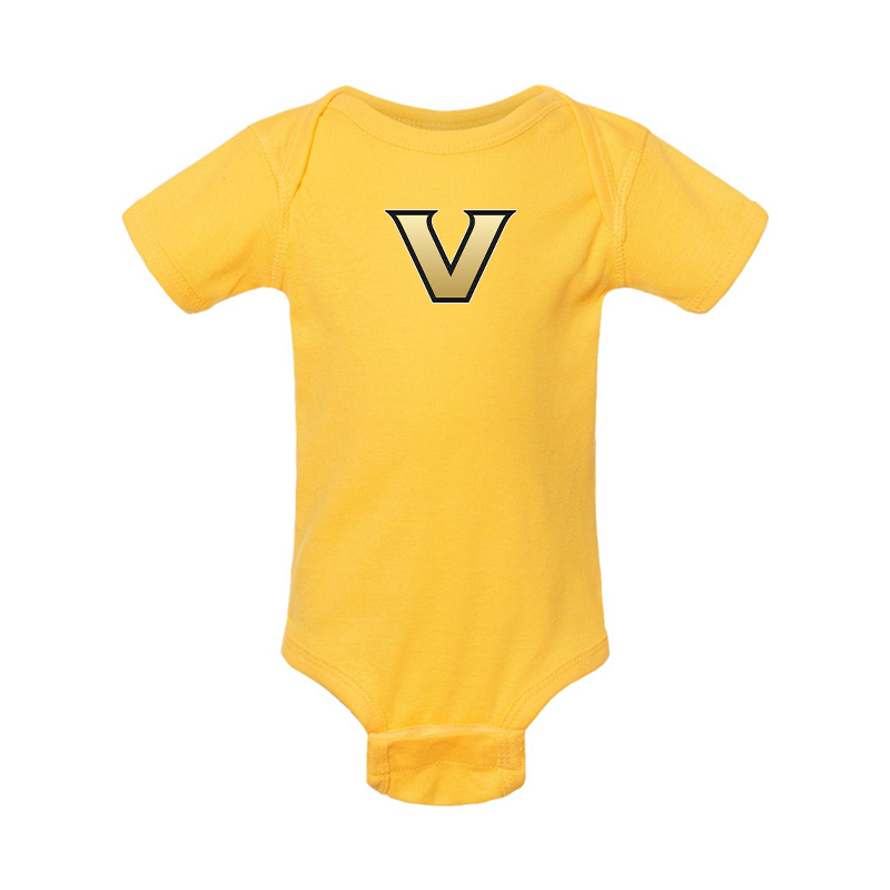Vanderbilt Commodores  Baby Romper Onesie