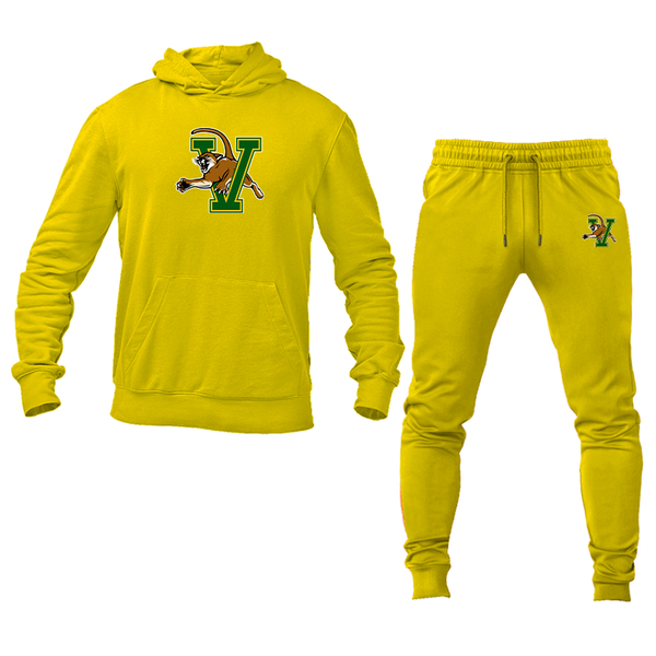 Men's Vermont Catamounts Hoodie Joggers Set
