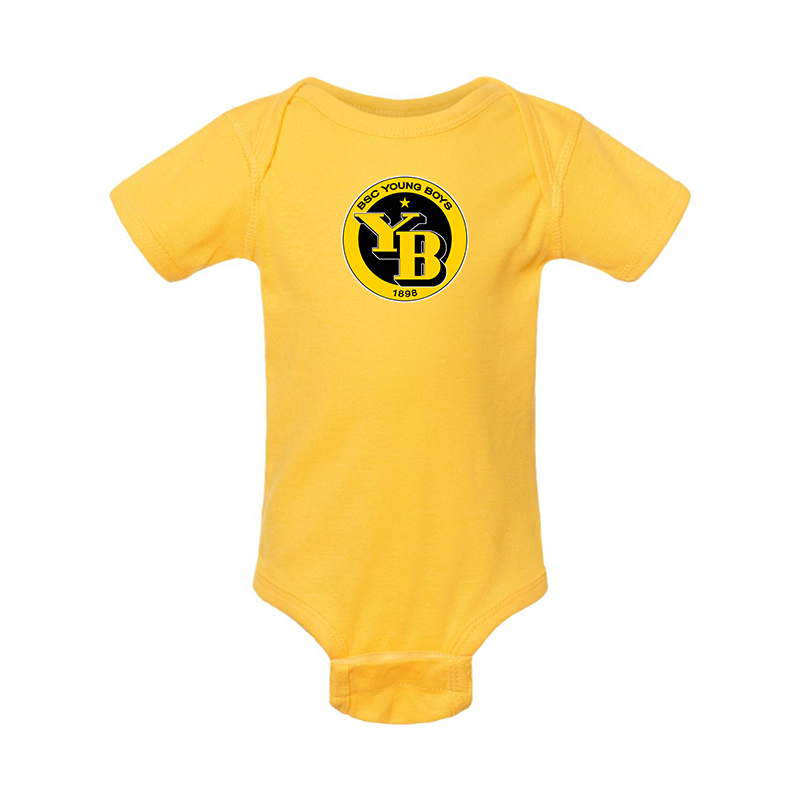Young Boys Soccer   Baby Romper Onesie