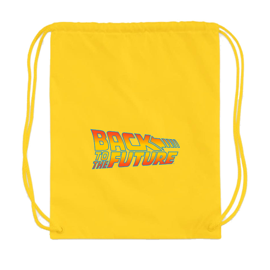 Back To The Future Movie Drawstring Bag