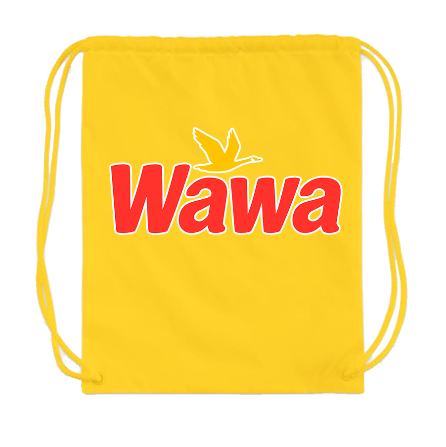 Wawa Gas Station Drawstring Bag