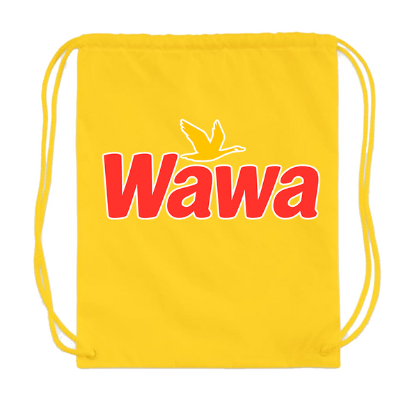 Wawa Gas Station Drawstring Bag