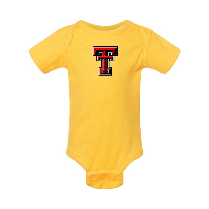 Texas Tech Red Raiders   Baby Romper Onesie
