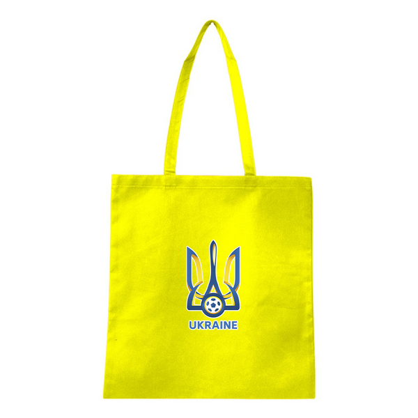 Ukraine National Football Soccer Team Q-Tees Non-Woven  Tote