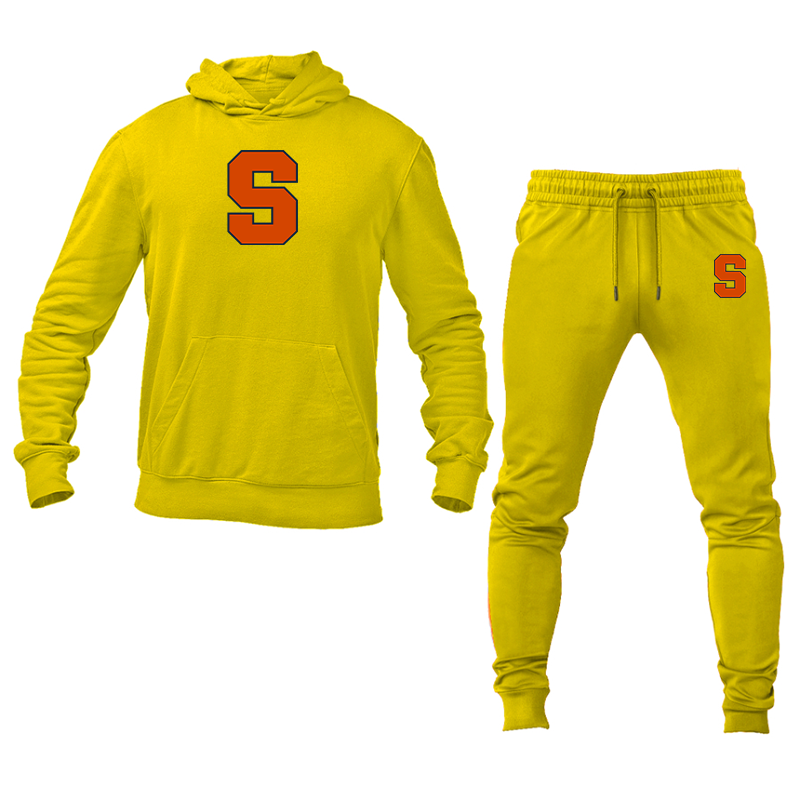 Men's Syracuse Orange Hoodie Joggers Set