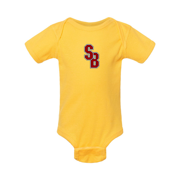 Stony Brook Seawolves  Rabbit Skins Infant Baby Rib Bodysuit