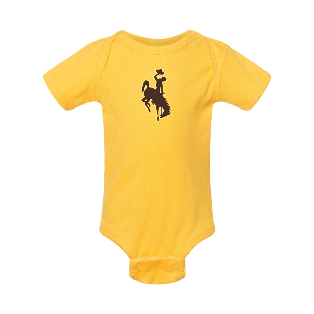 Wyoming Cowboys  Baby Romper Onesie
