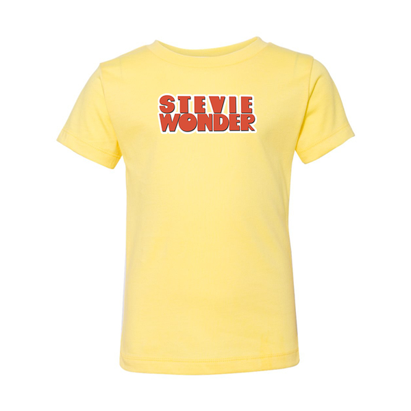 Stevie-Wonder BELLA  CANVAS Toddler Jersey Tee