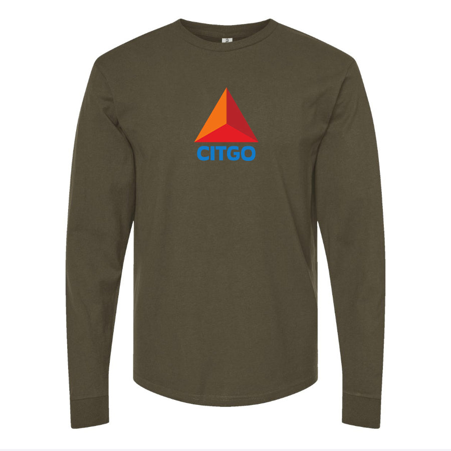 Men's Citgo Gas Station Long Sleeve T-Shirt