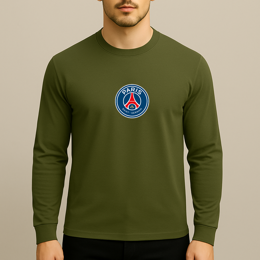 Men’s Paris Saint-Germain Soccer Long Sleeve T-Shirt