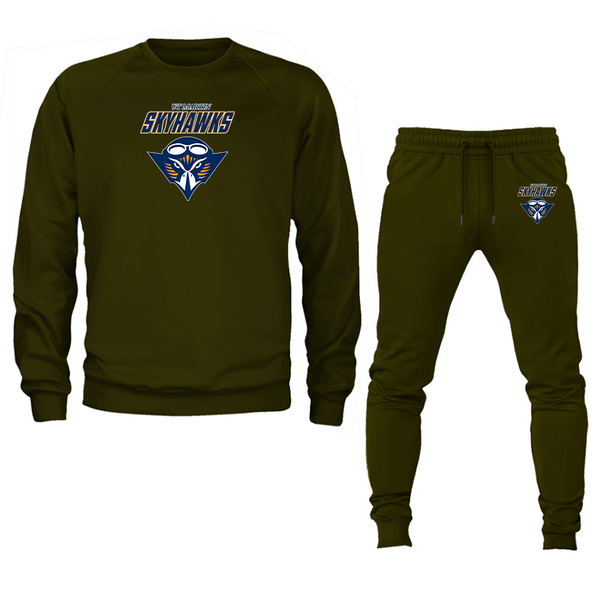 Men's Tennessee Martin Skyhawks Crewneck Sweatshirt Joggers Suit