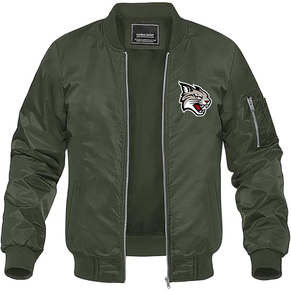 Men's Davidson Wildcats Lightweight Bomber Jacket