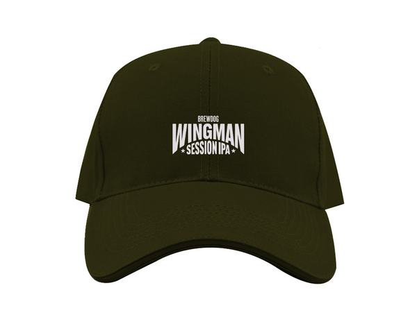 Wingman Logo  Dad Baseball Cap Hat
